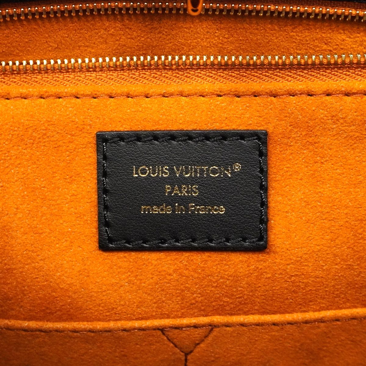 Louis Vuitton Tote Bag Monogram Empreinte On The Go MM Noir — view 5