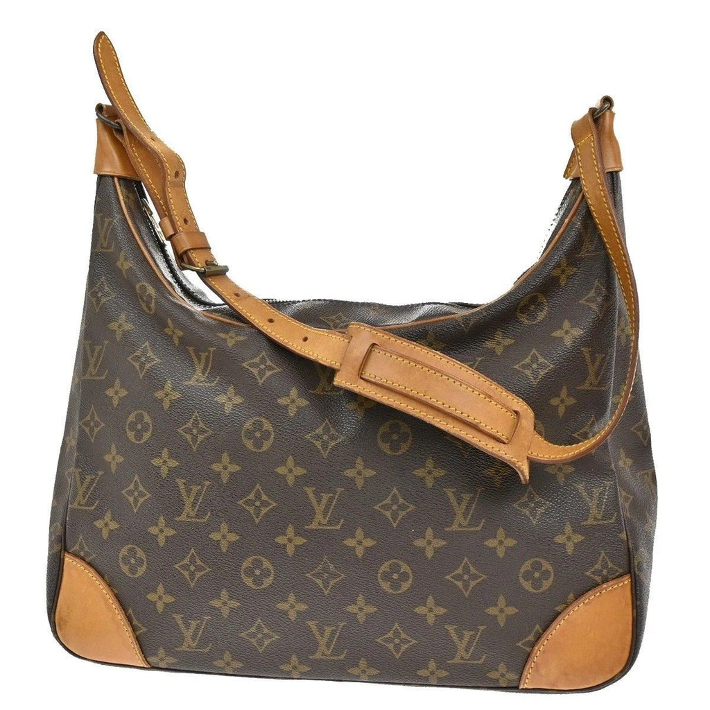 Louis Vuitton Boulogne 35 Shoulder Bag Monogram Leather