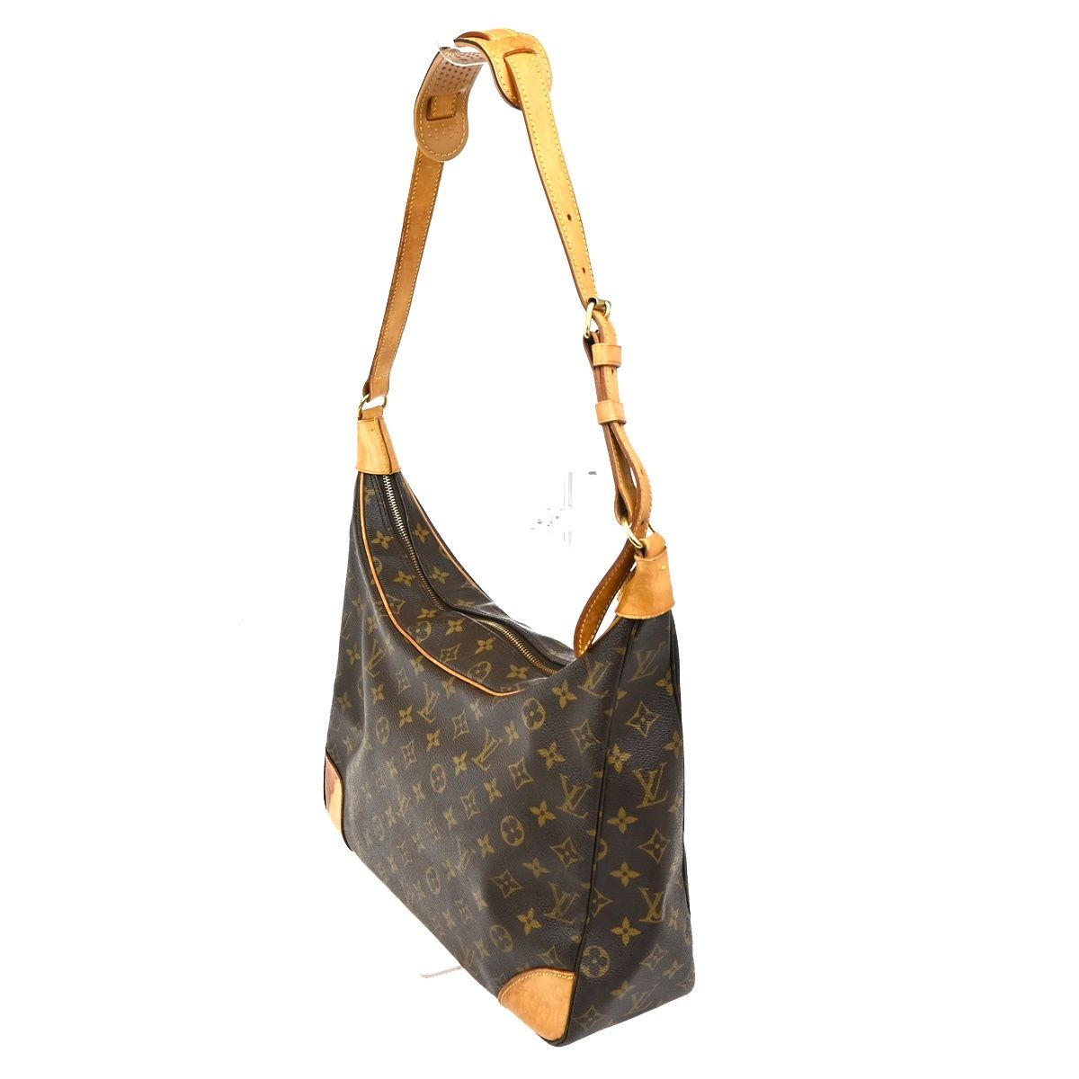 Louis Vuitton Boulogne 35 Shoulder Bag Monogram Leather — view 4