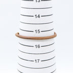 Hermes Jumbo Bra Gold Leather Bracelet — view 7