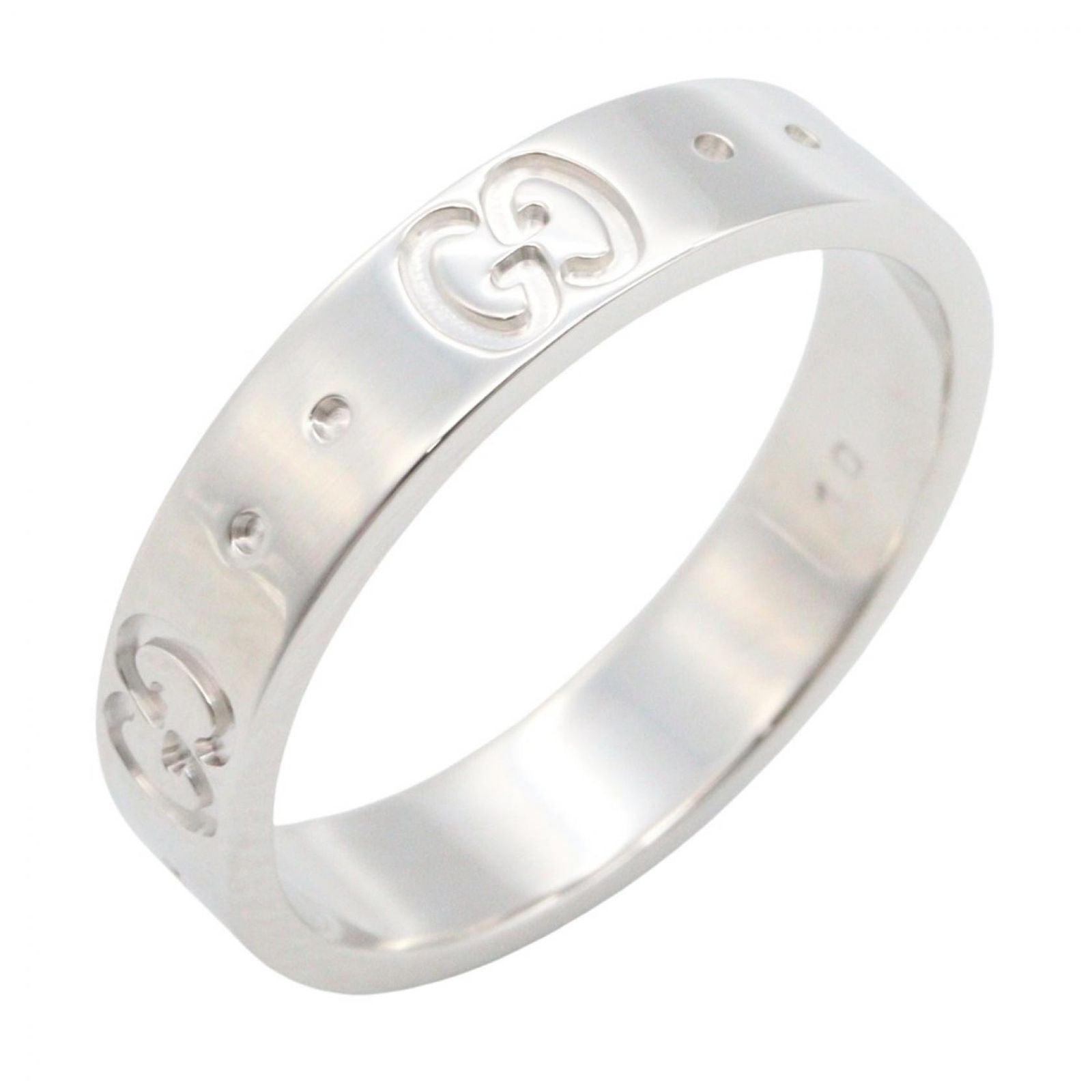 Gucci Ring Icon 18k White Gold