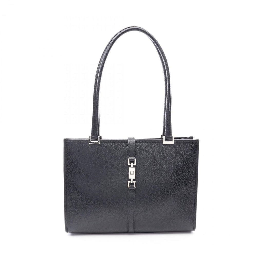 Gucci Tote Bag Jackie 002 Black Leather