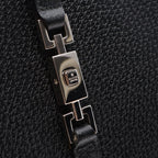 Gucci Tote Bag Jackie 002 Black Leather — view 7