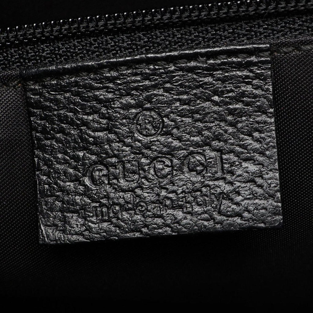 Gucci Tote Bag Jackie 002 Black Leather — view 4