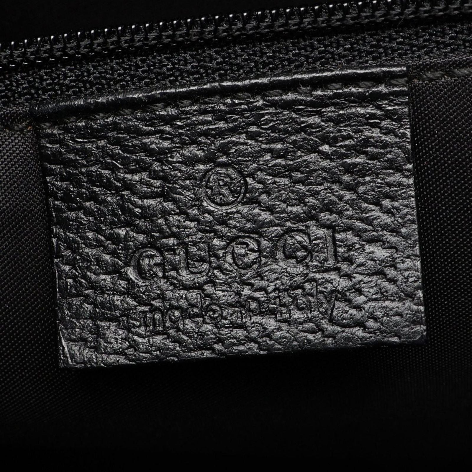 Gucci Tote Bag Jackie 002 Black Leather — view 4