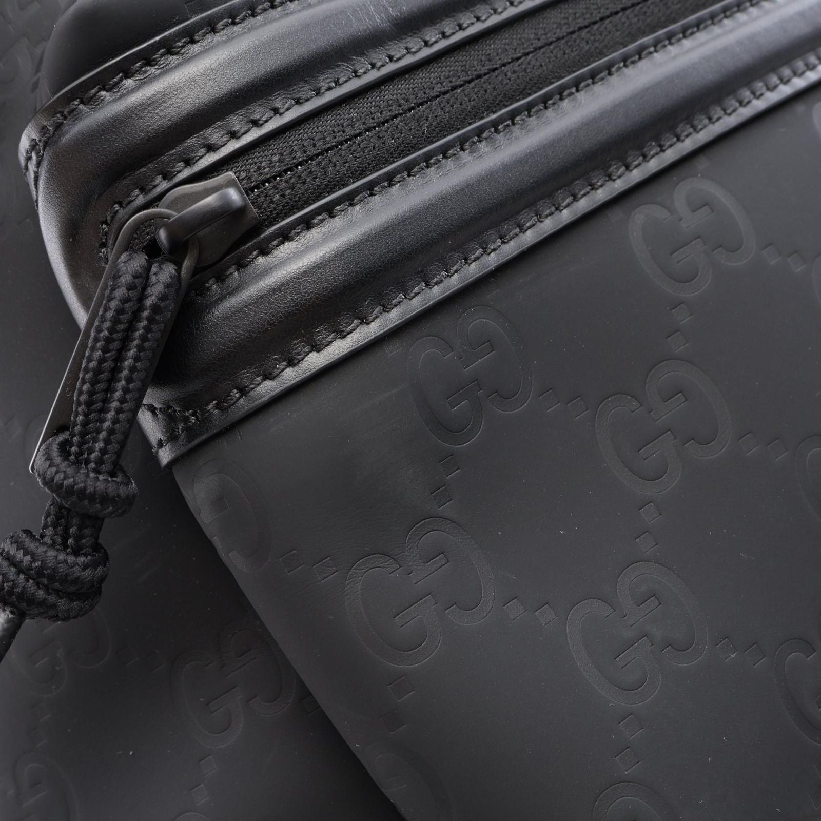 Gucci Backpack Edge Black Rubber — view 7