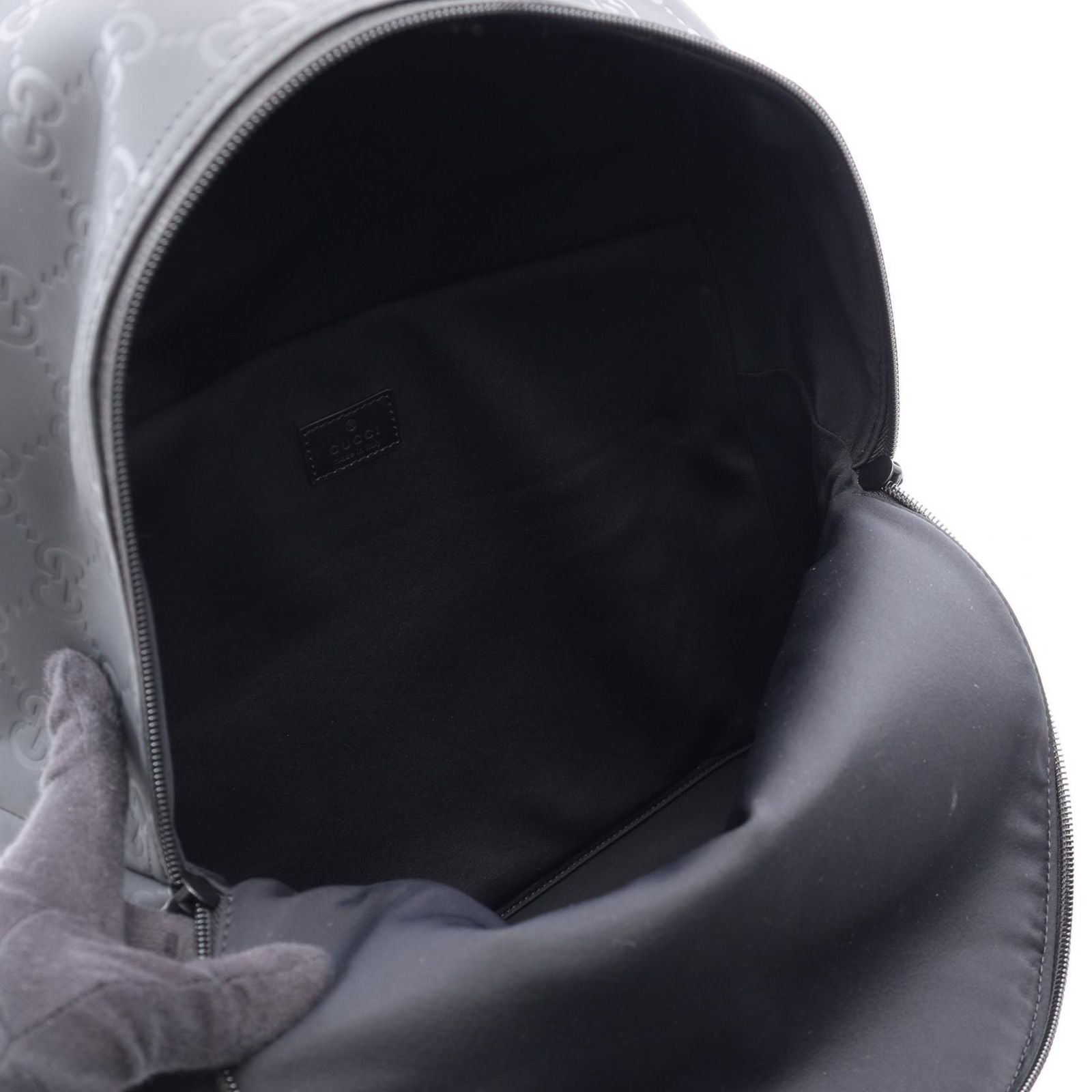 Gucci Backpack Edge Black Rubber — view 3