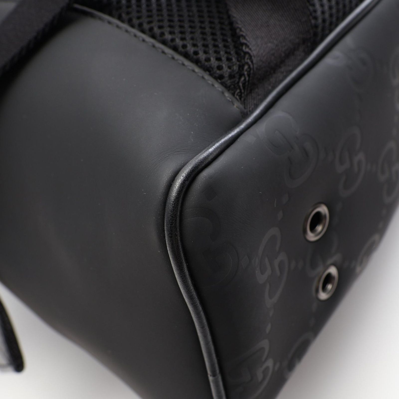 Gucci Backpack Edge Black Rubber — view 8