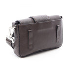 Fendi Shoulder Bag Selleria Baguette 2-Way Dark Brown Leather Mini — view 2