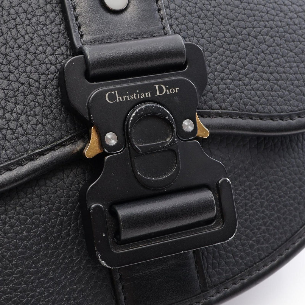 Dior Shoulder Bag Gallop Mini Black Leather — view 7