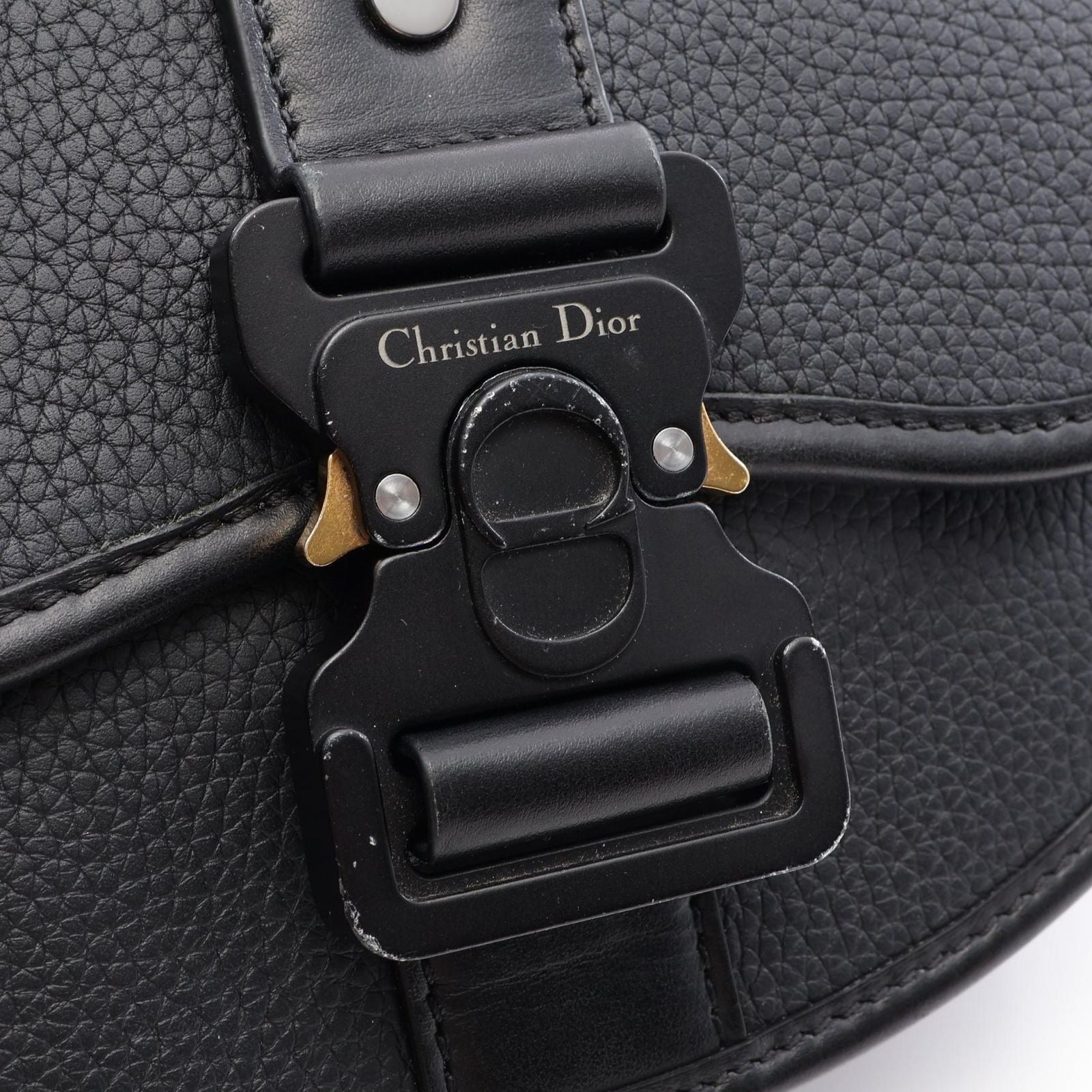 Dior Shoulder Bag Gallop Mini Black Leather — view 7