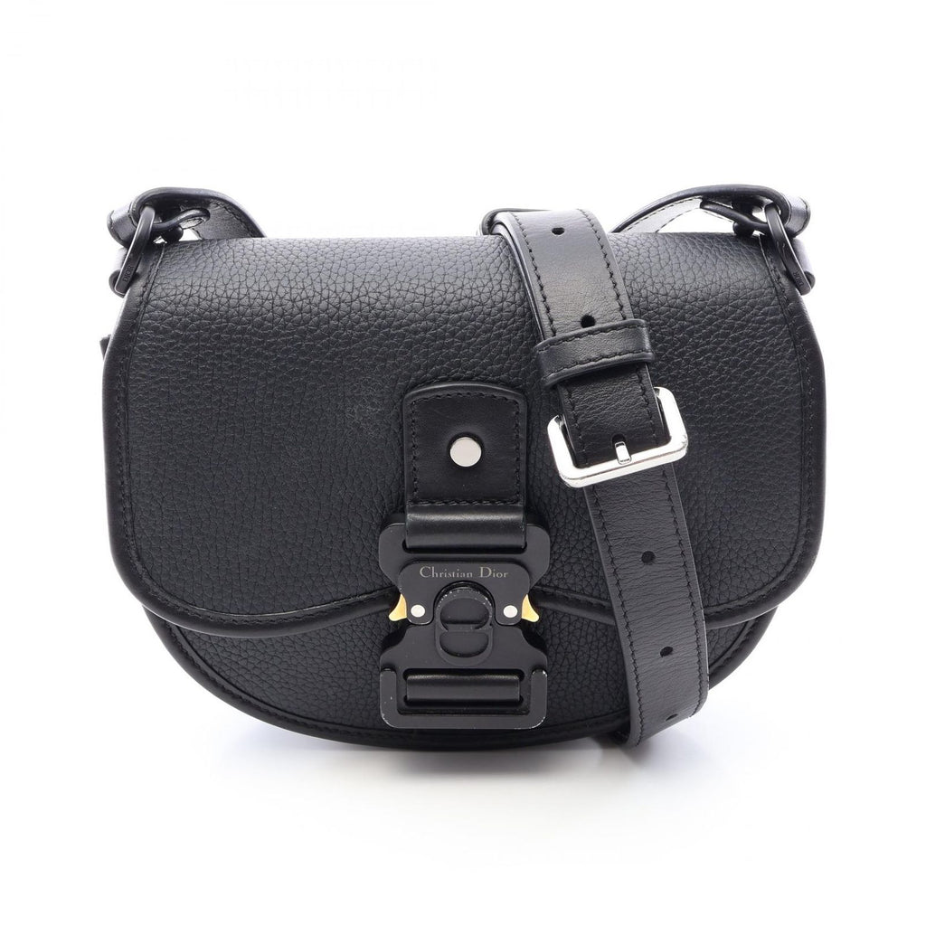 Dior Shoulder Bag Gallop Mini Black Leather
