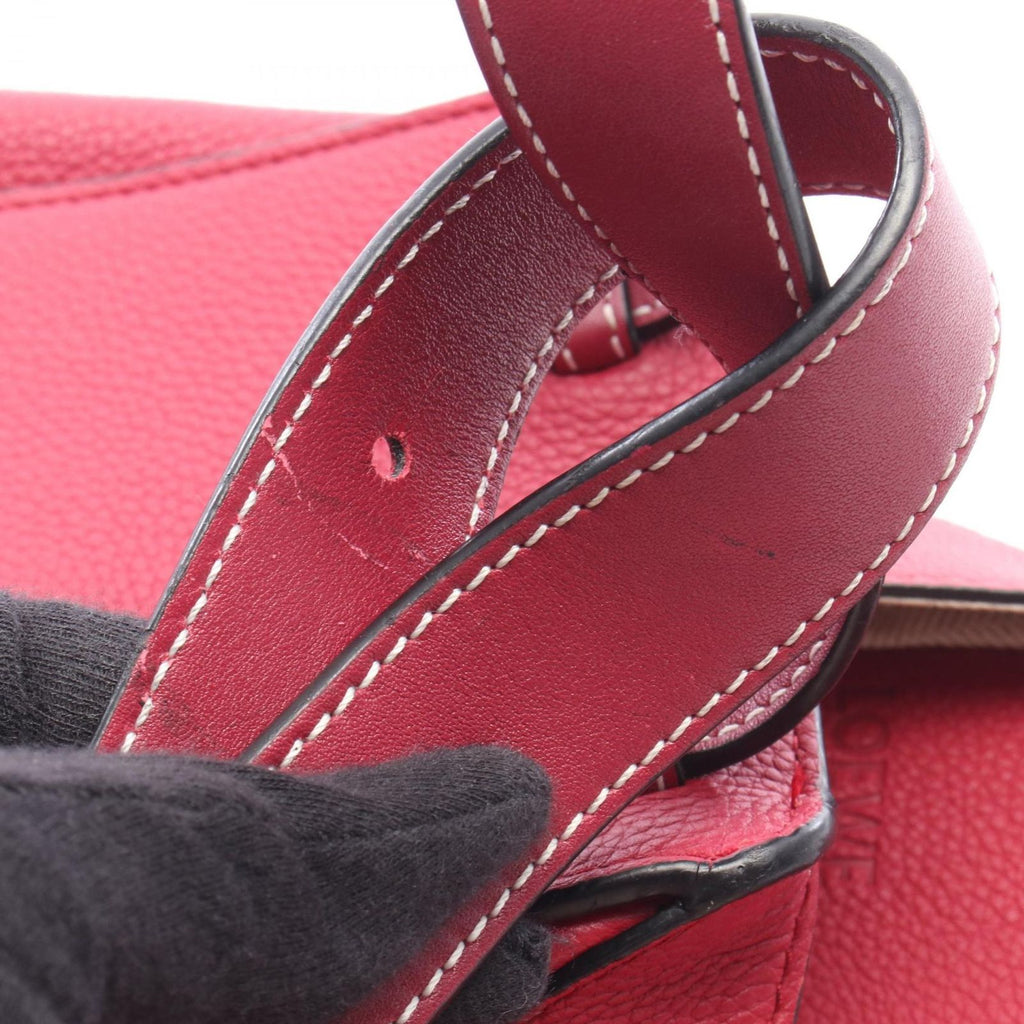 Loewe Handbag Hammock Bag Small 2-Way Pink Leather — view 5