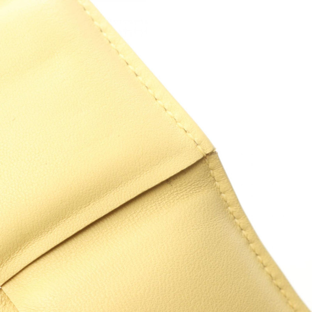 Bottega Veneta Shoulder Bag Padded Cassette Yellow Leather — view 6