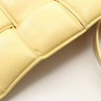 Bottega Veneta Shoulder Bag Padded Cassette Yellow Leather — view 7