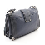 Prada Shoulder Bag Caie 2-Way Navy Leather — view 2