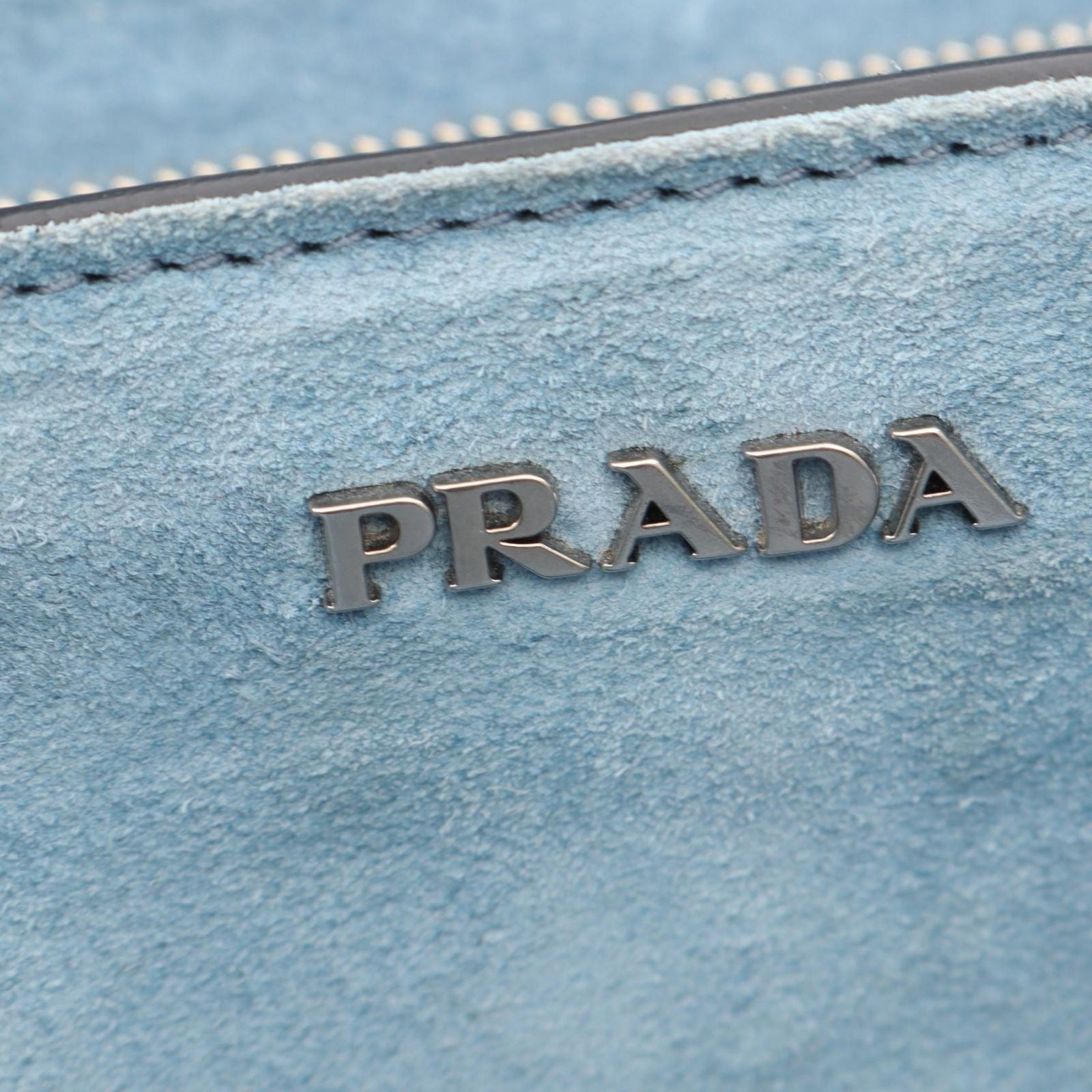 Prada Shoulder Bag Caie 2-Way Navy Leather — view 4