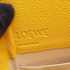 Loewe Handbag Hammock Drawstring Bag Mini Yellow Leather — view 4