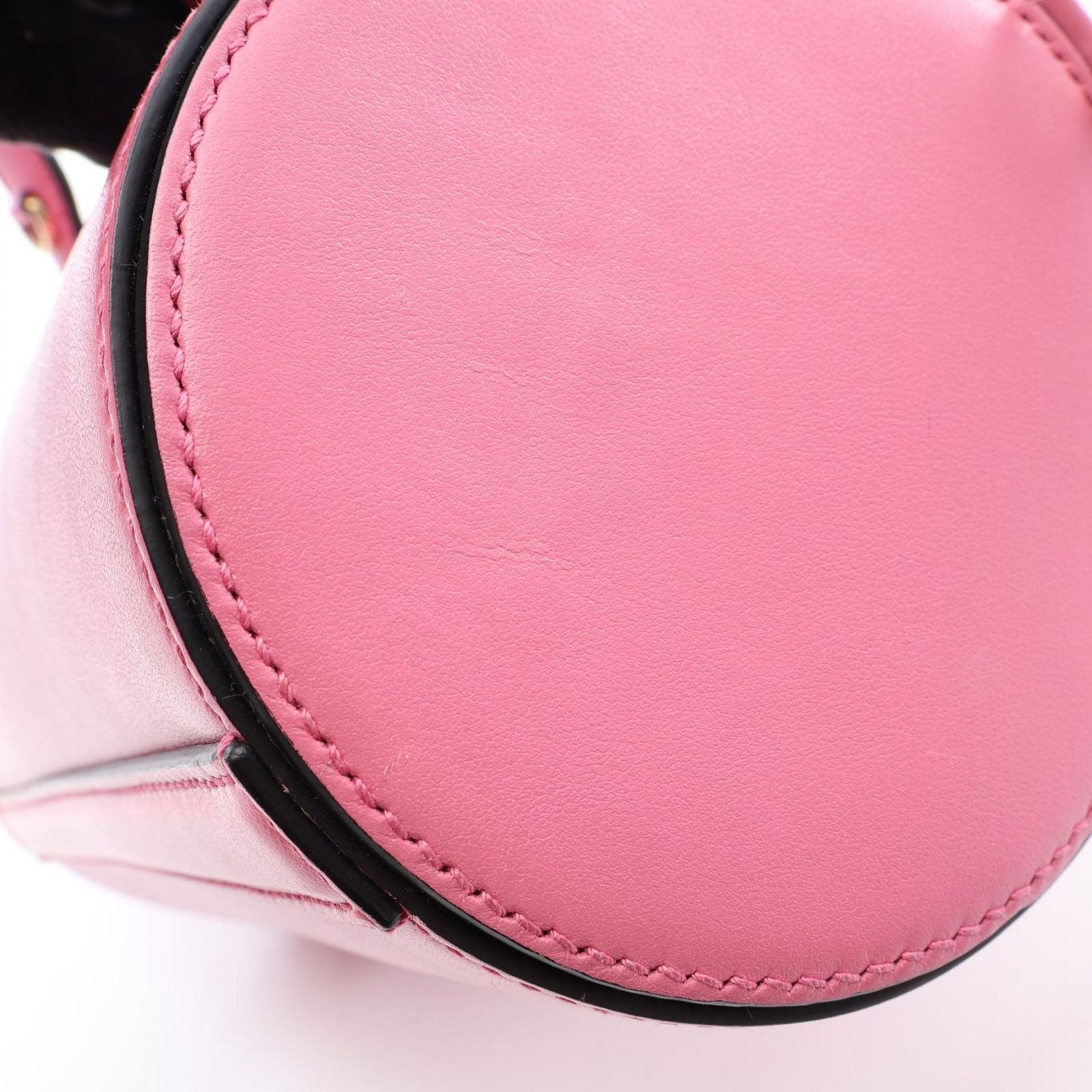 Prada Civil 2-Way Pink Leather Shoulder Bag — view 6