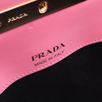 Prada Civil 2-Way Pink Leather Shoulder Bag — view 4