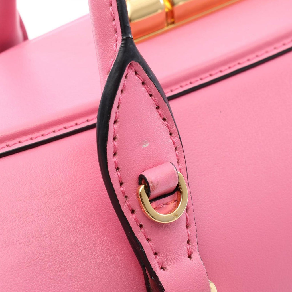 Prada Civil 2-Way Pink Leather Shoulder Bag — view 5