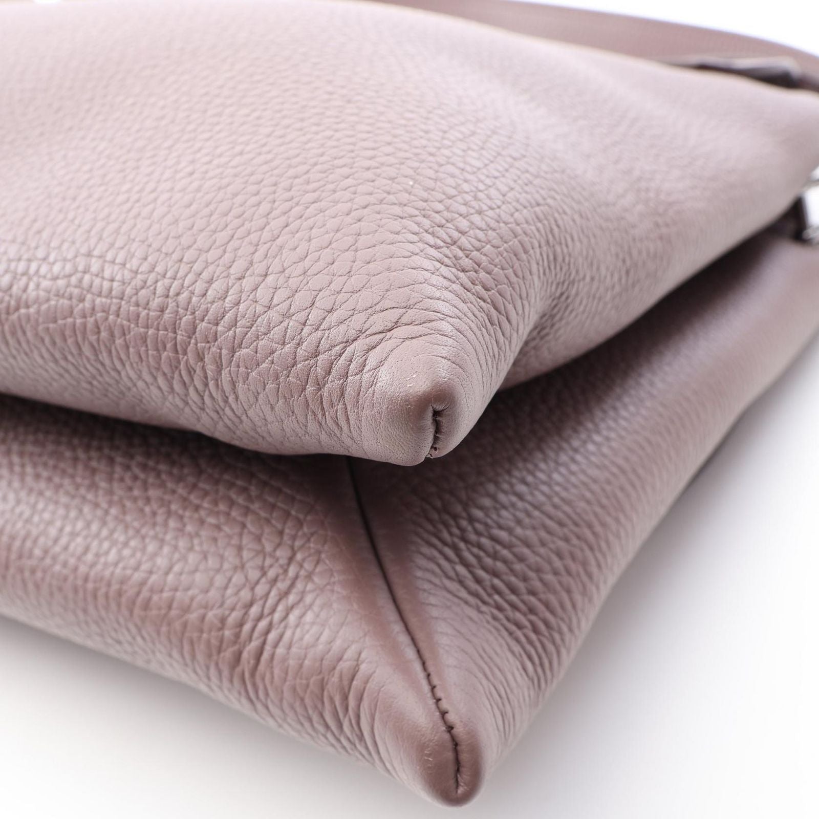 Dior Shoulder Bag Pillow Brown Beige Leather — view 7
