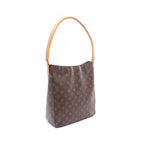Louis Vuitton Shoulder Bag Looping GM Monogram Canvas Leather — view 2
