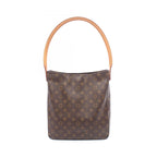Louis Vuitton Shoulder Bag Looping GM Monogram Canvas Leather