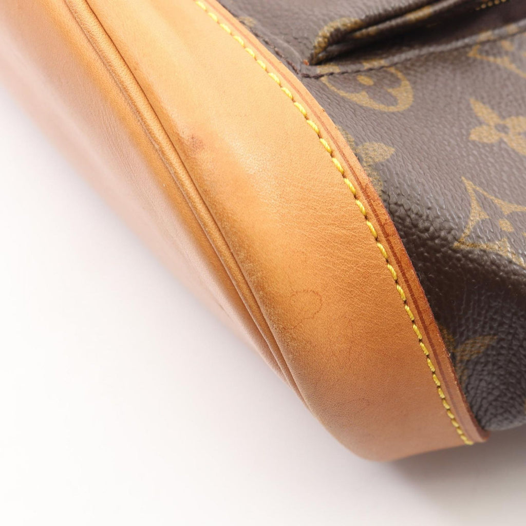 Louis Vuitton Backpack Montsouris MM Monogram Canvas Leather — view 6