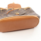 Louis Vuitton Backpack Montsouris MM Monogram Canvas Leather — view 7