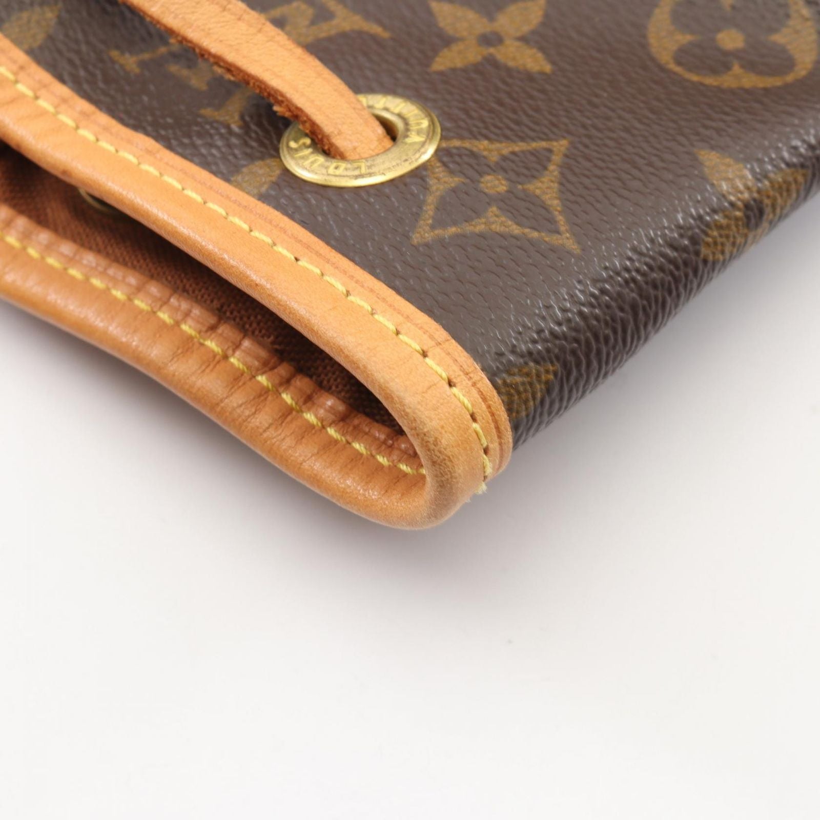 Louis Vuitton Backpack Montsouris MM Monogram Canvas Leather — view 8