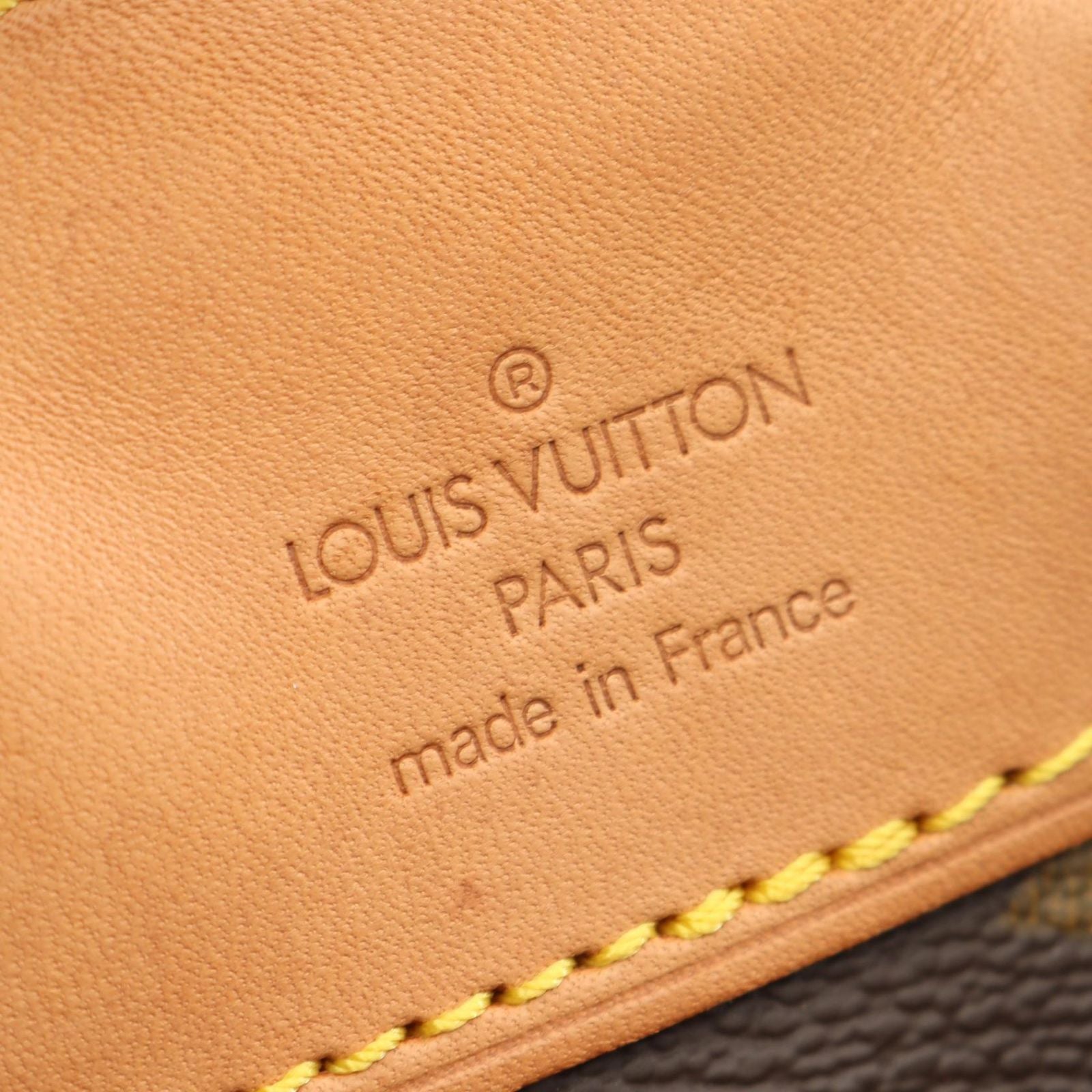 Louis Vuitton Backpack Montsouris MM Monogram Canvas Leather — view 4