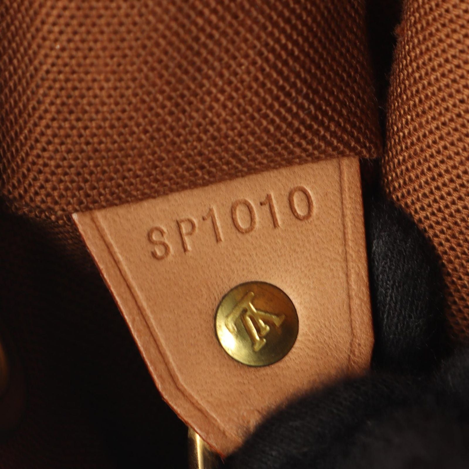 Louis Vuitton Backpack Montsouris MM Monogram Canvas Leather — view 5