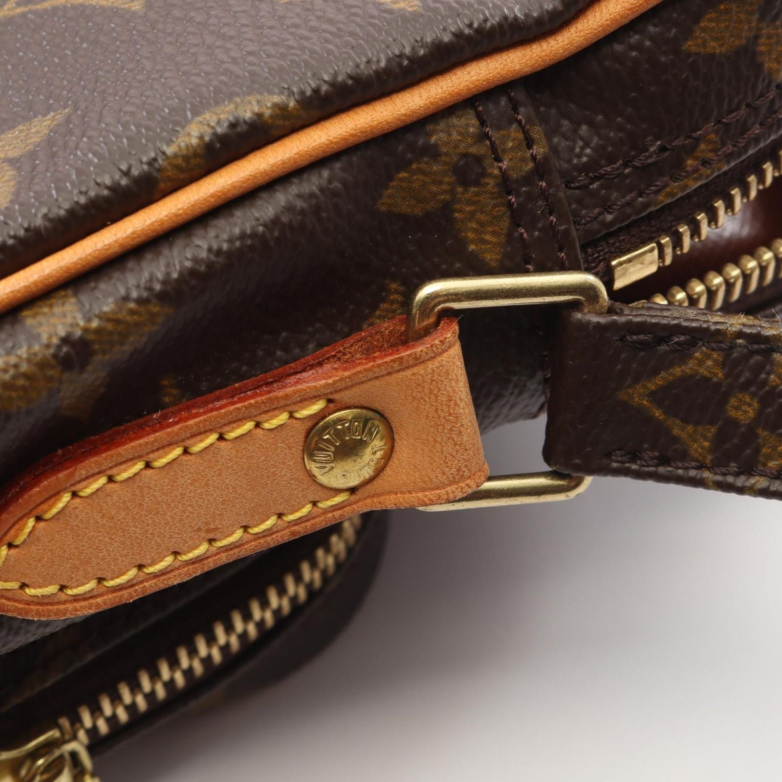 Louis Vuitton Shoulder Bag Amazon Monogram Canvas Leather — view 7