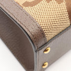 Gucci Diana Jumbo GG 2-Way Beige Brown Canvas Leather Small Handbag — view 6