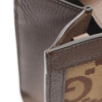 Gucci Diana Jumbo GG 2-Way Beige Brown Canvas Leather Small Handbag — view 5