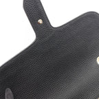 Gucci Shoulder Bag Interlocking Black Leather Chain — view 6