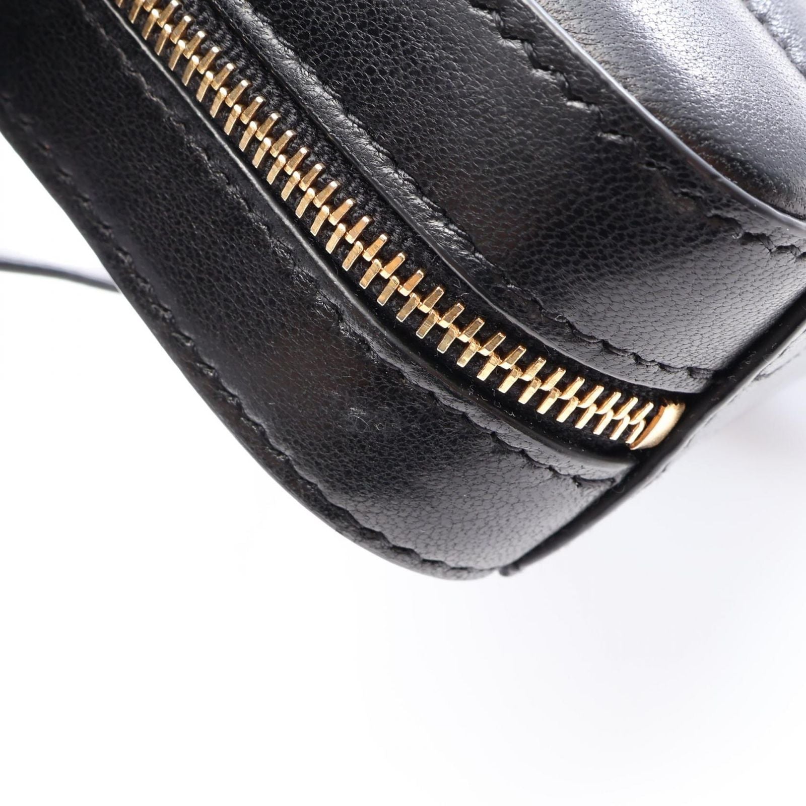 Saint Laurent Paris Waist Bag Vicky Black Leather Monogram — view 6