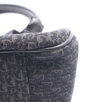 Dior Tote Bag Trotter Black Canvas Leather — view 7