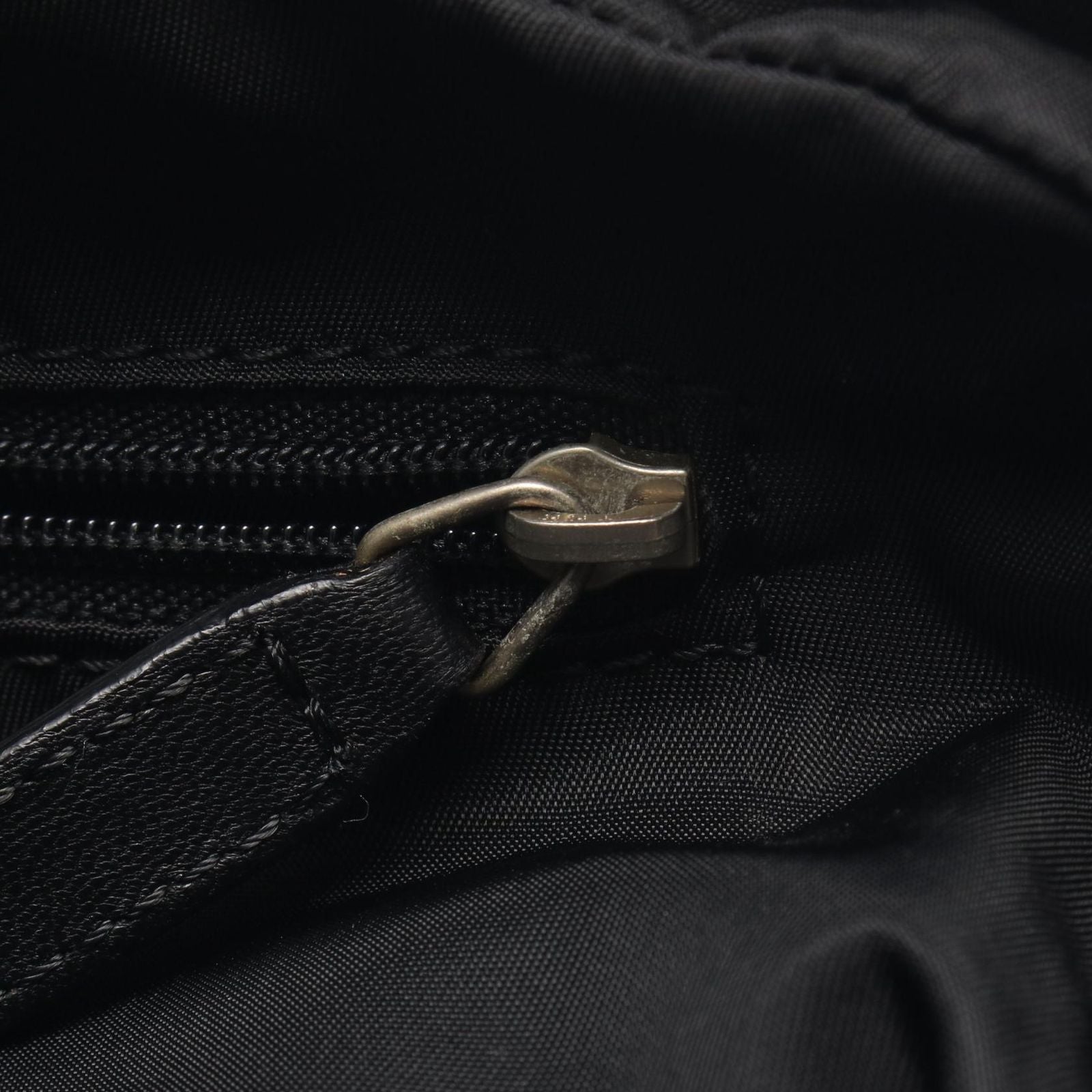 Dior Tote Bag Trotter Black Canvas Leather — view 5