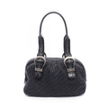 Dior Tote Bag Trotter Black Canvas Leather