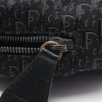 Dior Tote Bag Trotter Black Canvas Leather — view 6