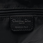 Dior Tote Bag Trotter Black Canvas Leather — view 4