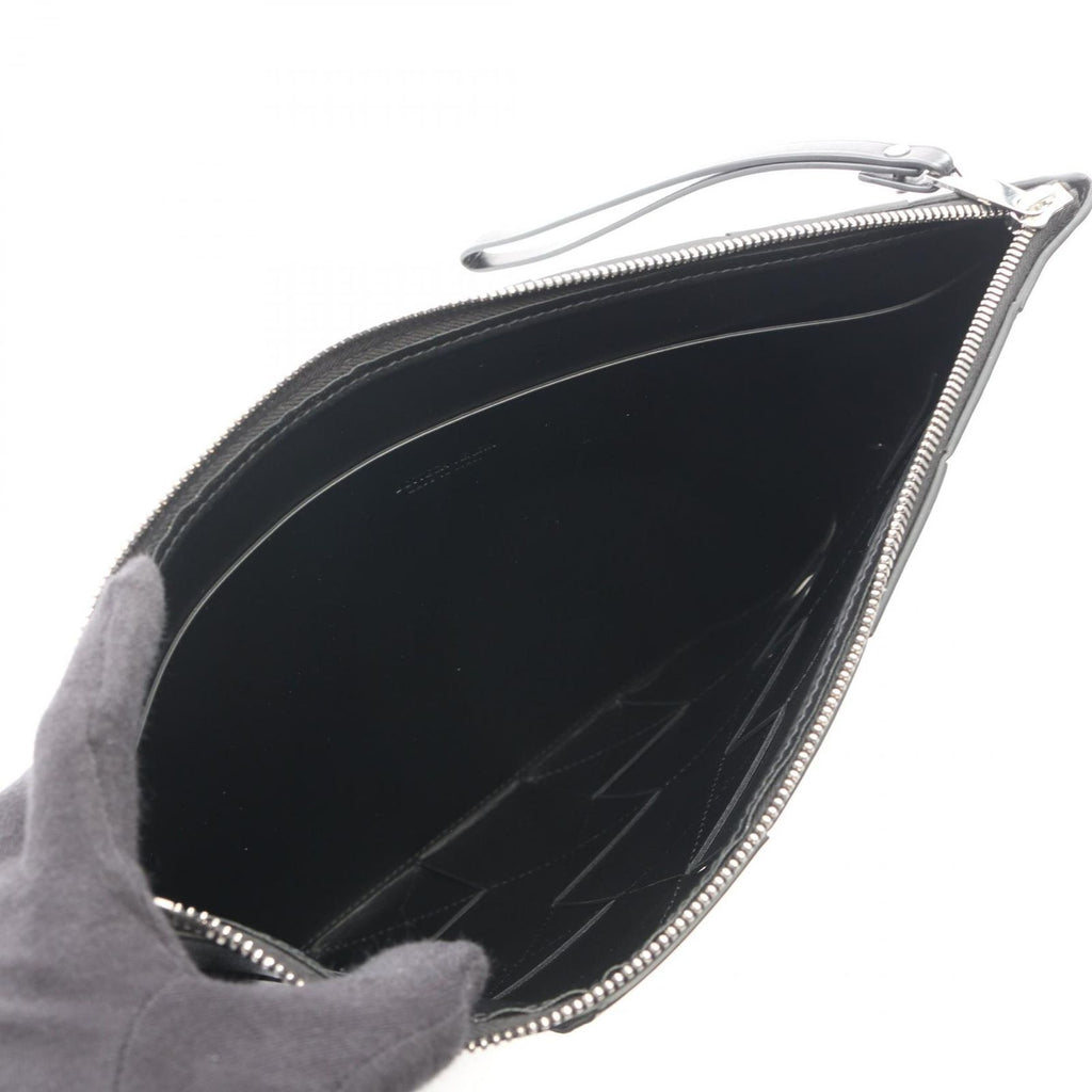 Bottega Veneta Clutch Maxi Intrecciato Leather New — view 3