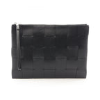 Bottega Veneta Clutch Maxi Intrecciato Leather New