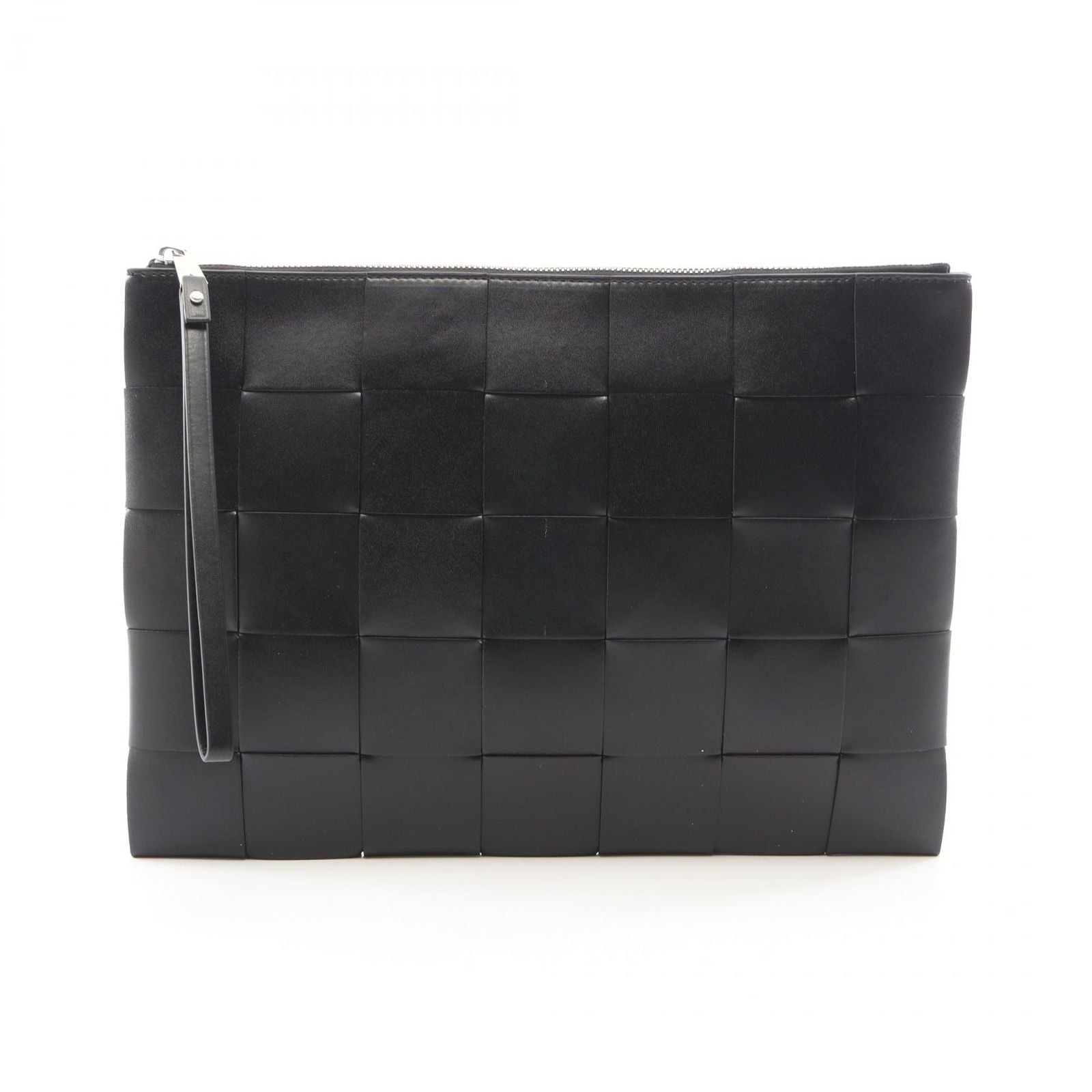 Bottega Veneta Clutch Maxi Intrecciato Leather New