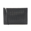 Bottega Veneta Clutch Intrecciato Leather New