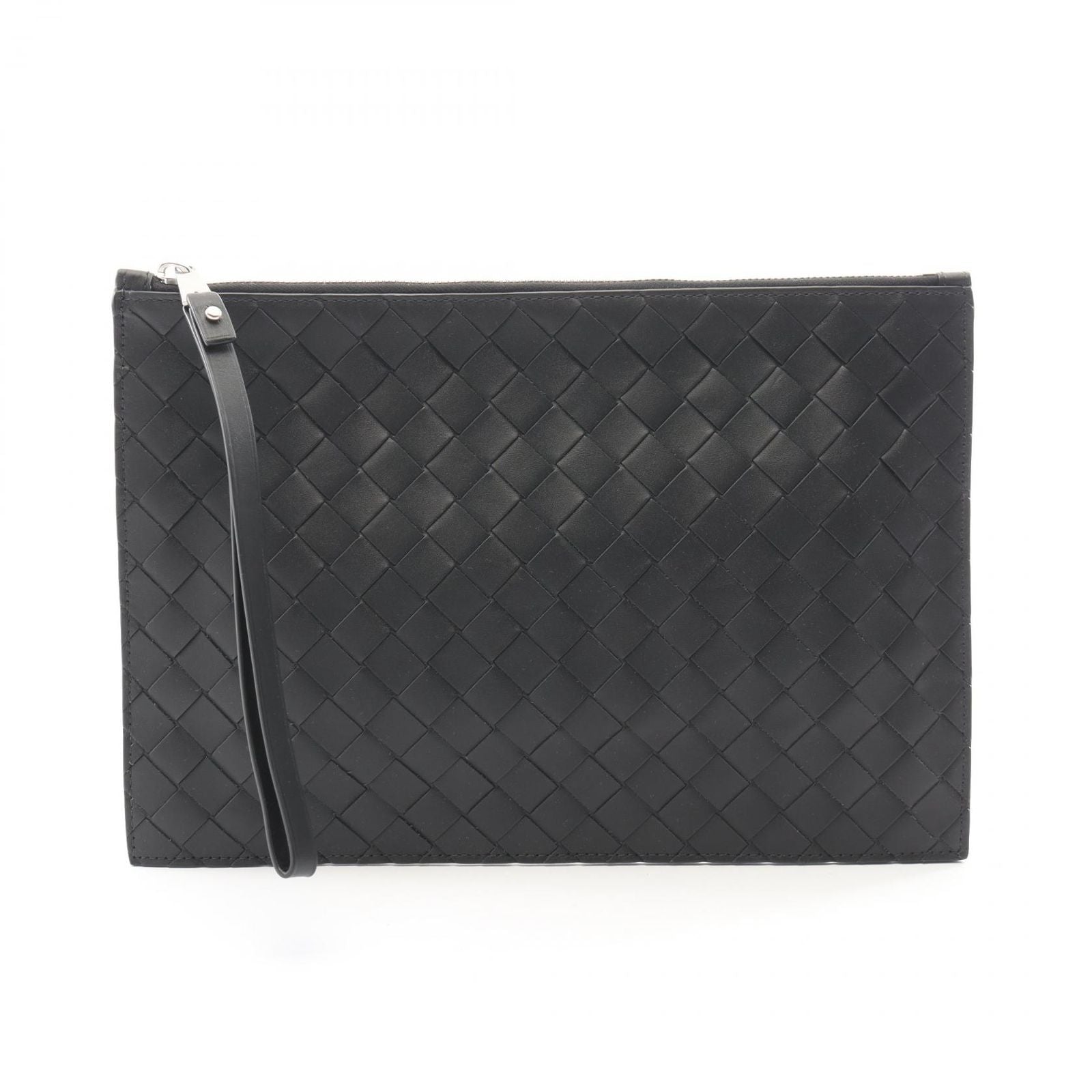 Bottega Veneta Clutch Intrecciato Leather New