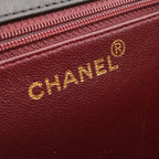 Chanel Shoulder Bag Quilted Full Flap Black Lambskin Push Lock Chain — view 4