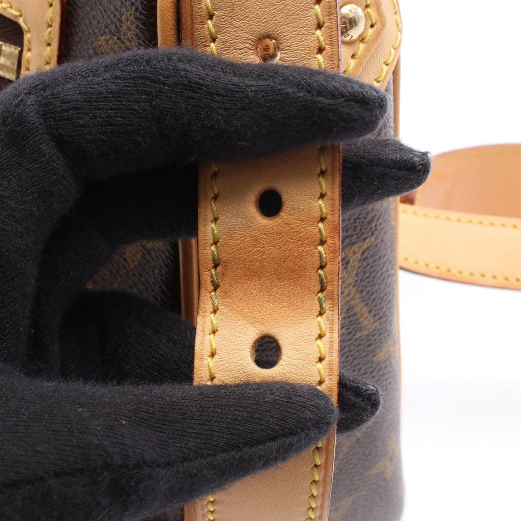 Louis Vuitton Shoulder Bag Hudson GM Monogram Canvas Leather — view 8